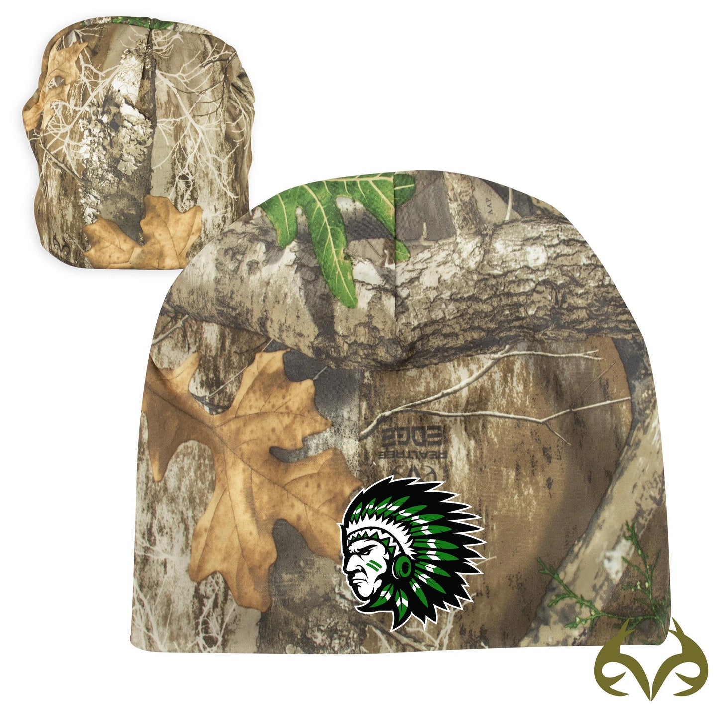 Athens Junior Football REALTREE UNCUFFED FLEECE BEANIE (E.ABB)