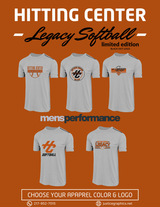 Hitting Center Legacy Softball Renton Performance T-Shirt (ABB.RENTON)
