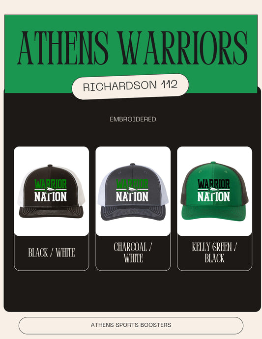 ATHENS BOOSTERS RICHARDSON UNFITTED HAT (E.112)