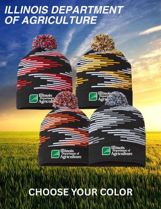 Illinois Department of Ag Bar Beanie (E.RKB12)