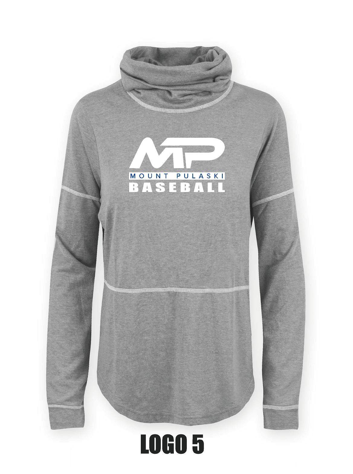 MT. PULASKI GRADE SCHOOL LADIES ROSE PULLOVER (P.ABB)