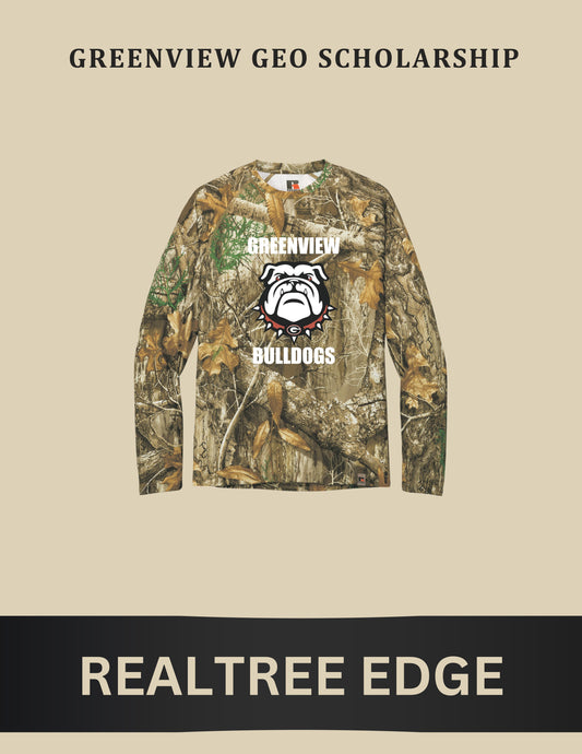GREENVIEW GEO SCHOLARSHIP Russell Outdoors™ Realtree® Performance Long Sleeve Tee (P.RU150LS)