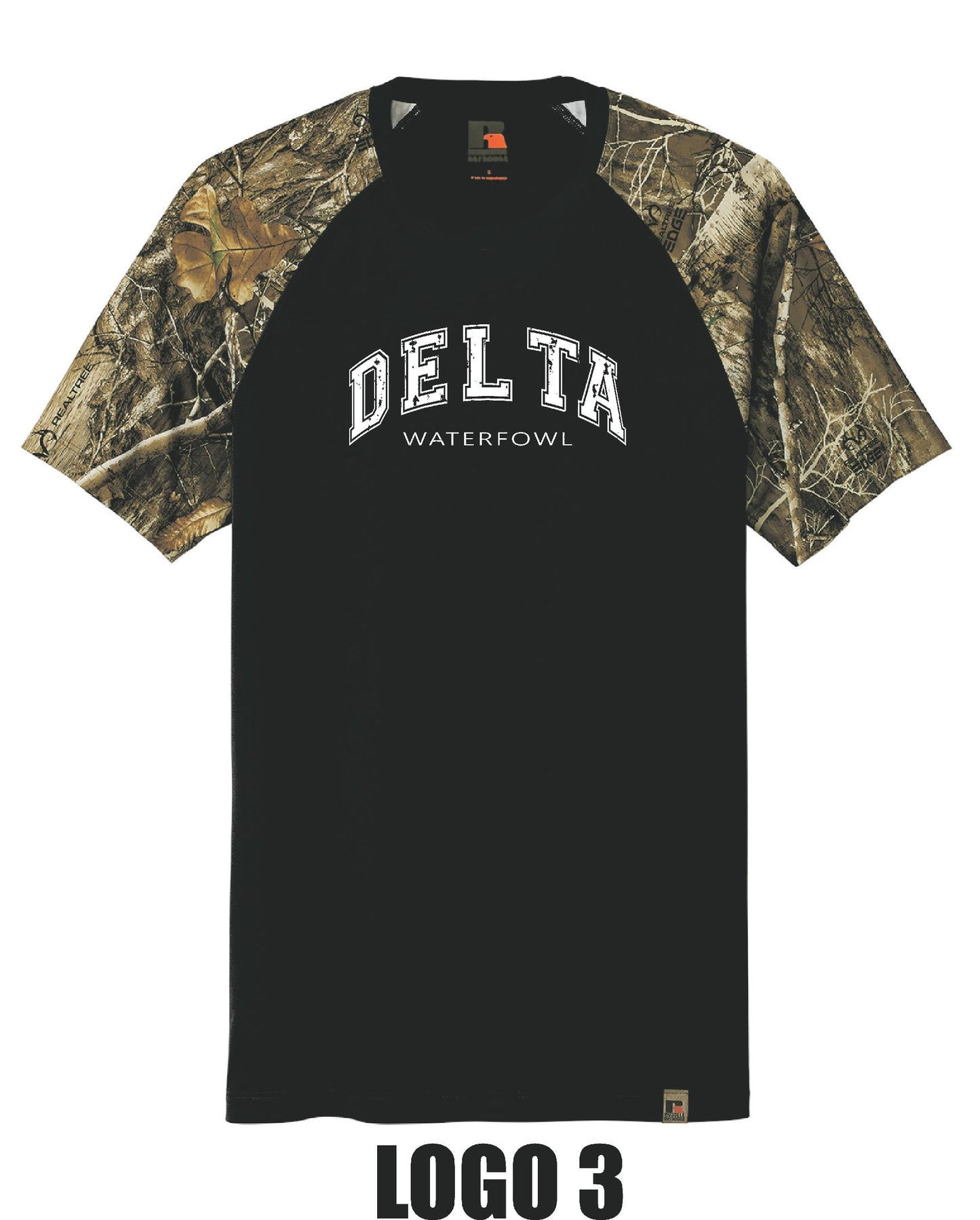 Delta Waterfowl Russell Outdoors™ Realtree® Colorblock Performance Tee (P.RU151)