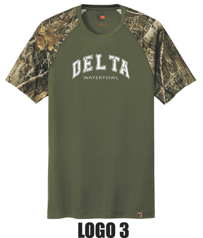 Delta Waterfowl Russell Outdoors™ Realtree® Colorblock Performance Tee (P.RU151)