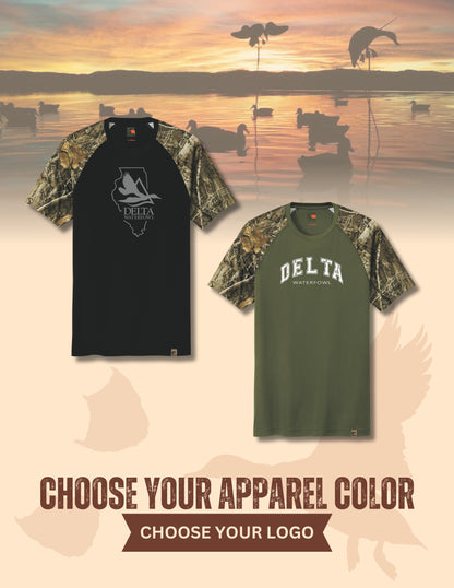 Delta Waterfowl Russell Outdoors™ Realtree® Colorblock Performance Tee (P.RU151)