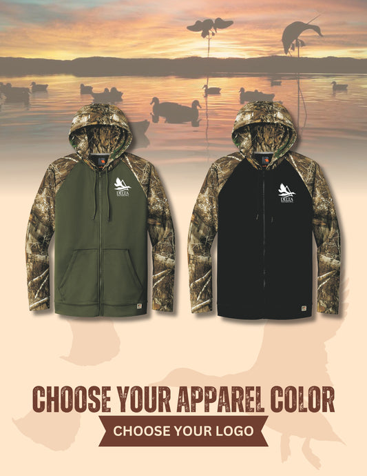 Delta Waterfowl Russell Outdoors™ Realtree® Performance Colorblock Full-Zip Hoodie (E.RU452)