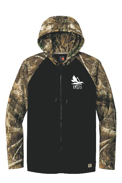 Delta Waterfowl Russell Outdoors™ Realtree® Performance Colorblock Full-Zip Hoodie (E.RU452)