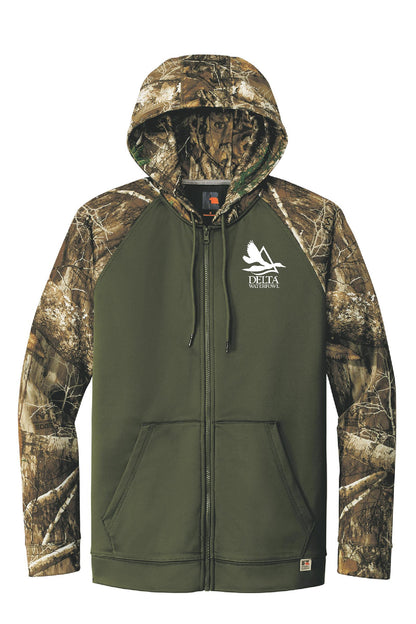 Delta Waterfowl Russell Outdoors™ Realtree® Performance Colorblock Full-Zip Hoodie (E.RU452)