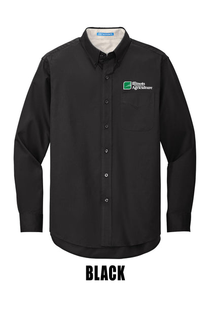 Illinois Department of Agriculture Port Authority® TALL Long Sleeve Easy Care Shirt (E.TLS608)