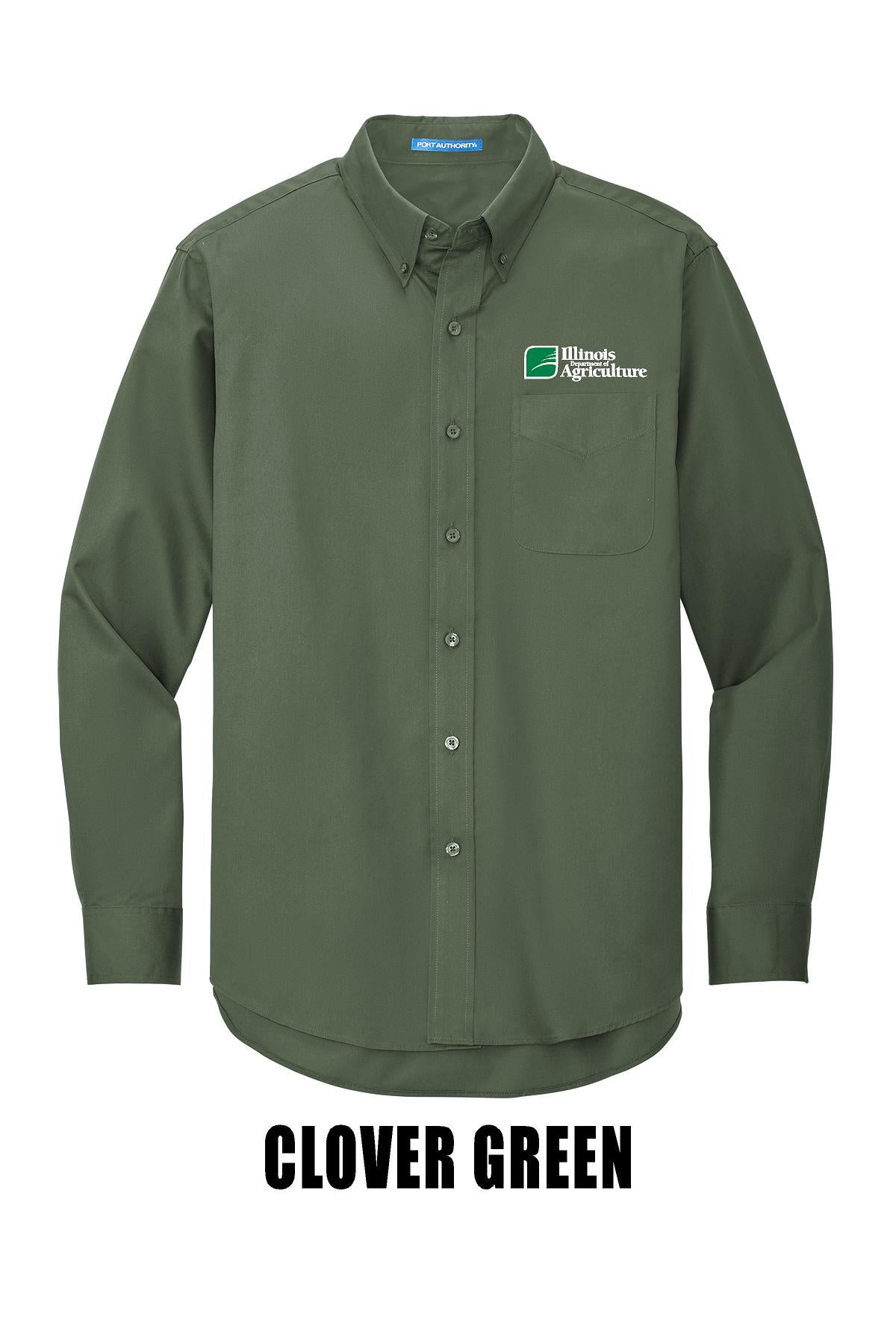 Illinois Department of Agriculture Port Authority®  Long Sleeve Easy Care Shirt (E.S608)