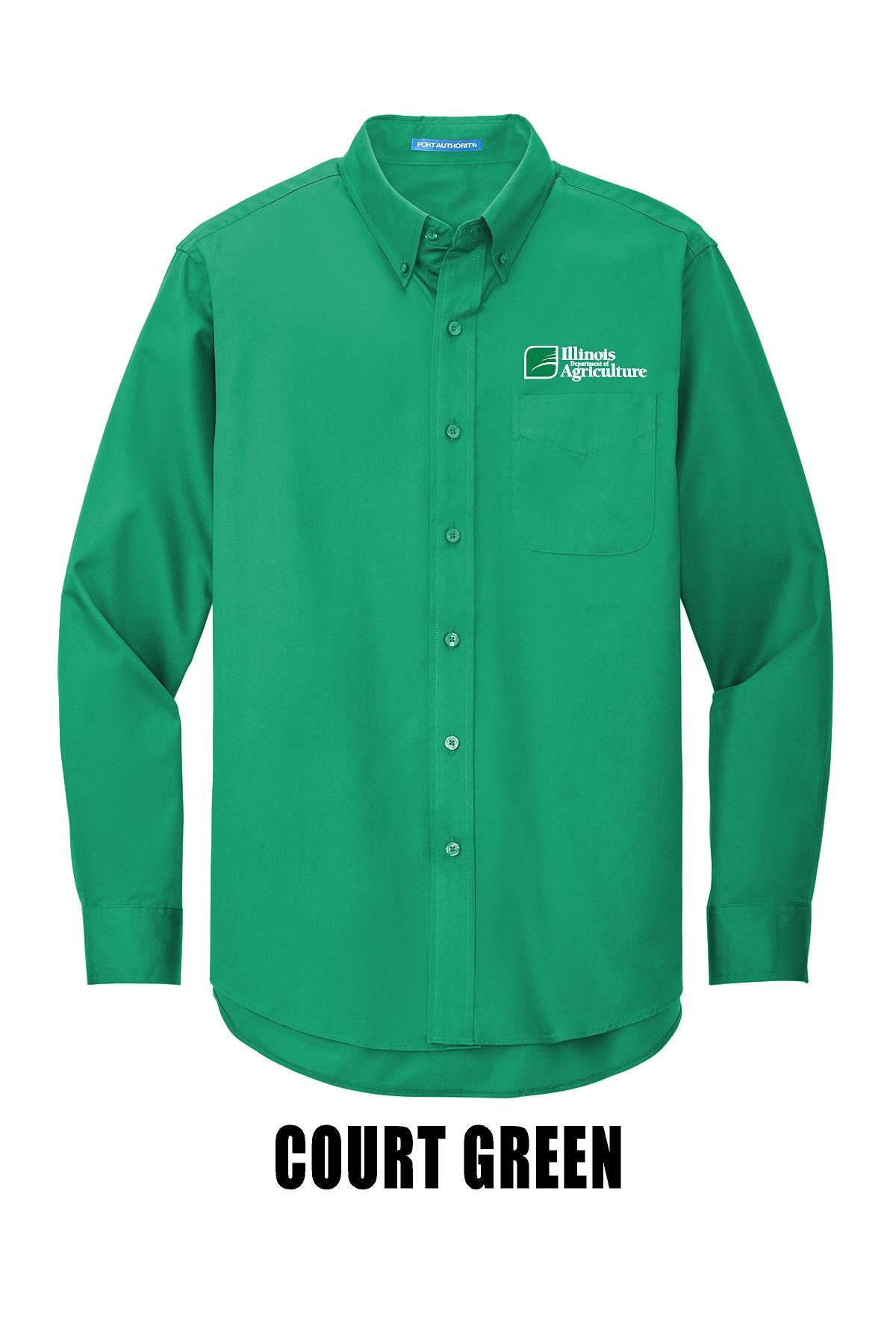 Illinois Department of Agriculture Port Authority®  Long Sleeve Easy Care Shirt (E.S608)