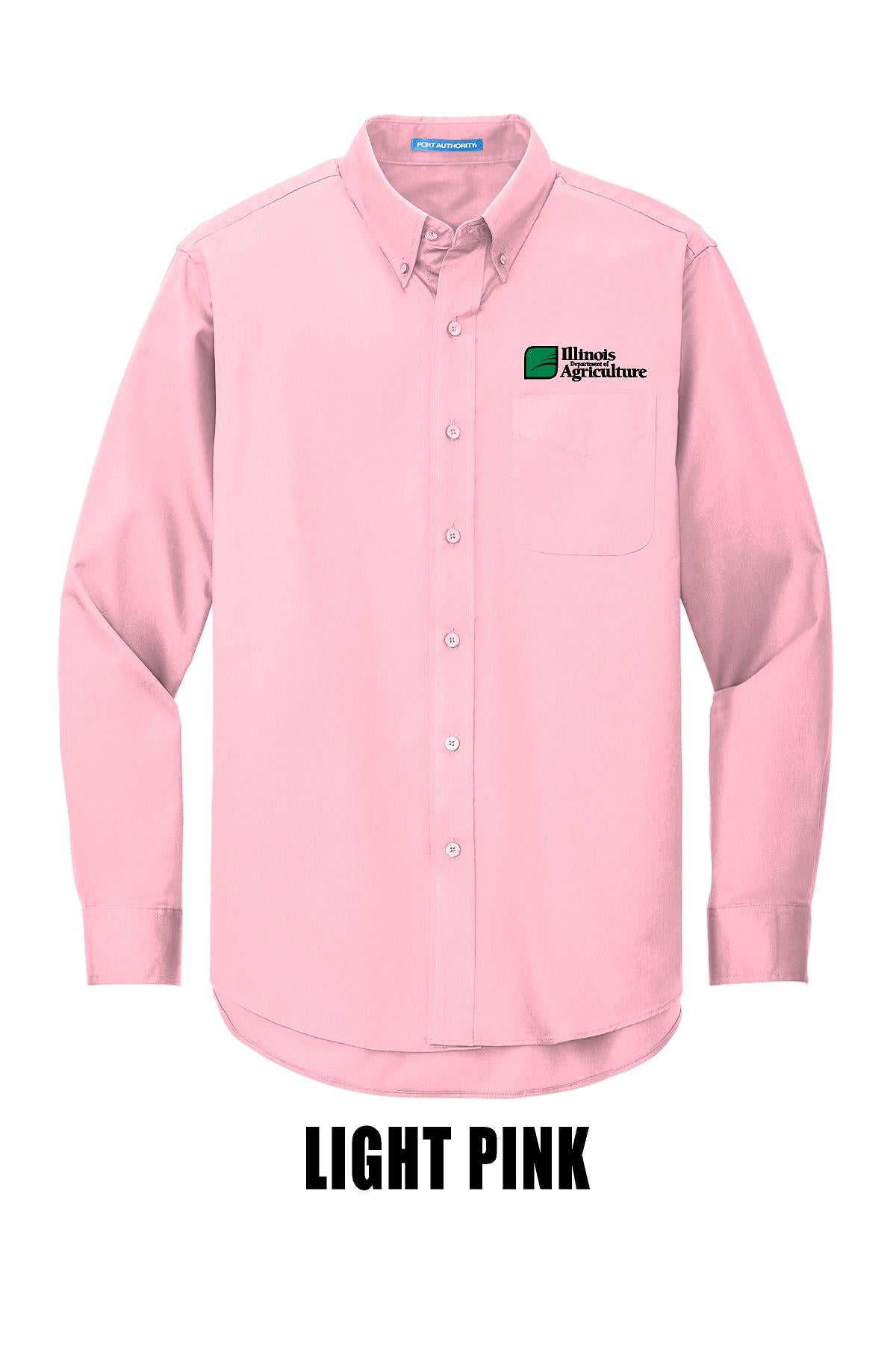 Illinois Department of Agriculture Port Authority®  Long Sleeve Easy Care Shirt (E.S608)