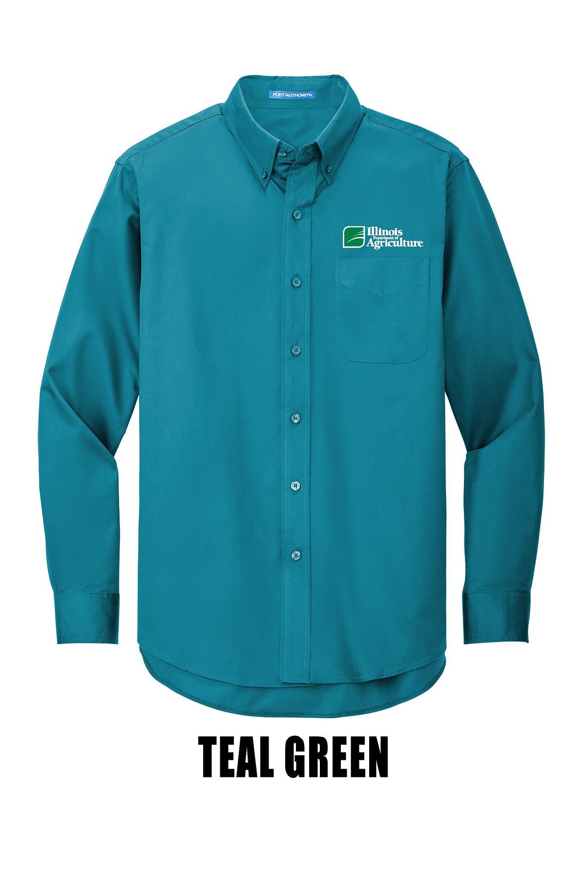 Illinois Department of Agriculture Port Authority®  Long Sleeve Easy Care Shirt (E.S608)