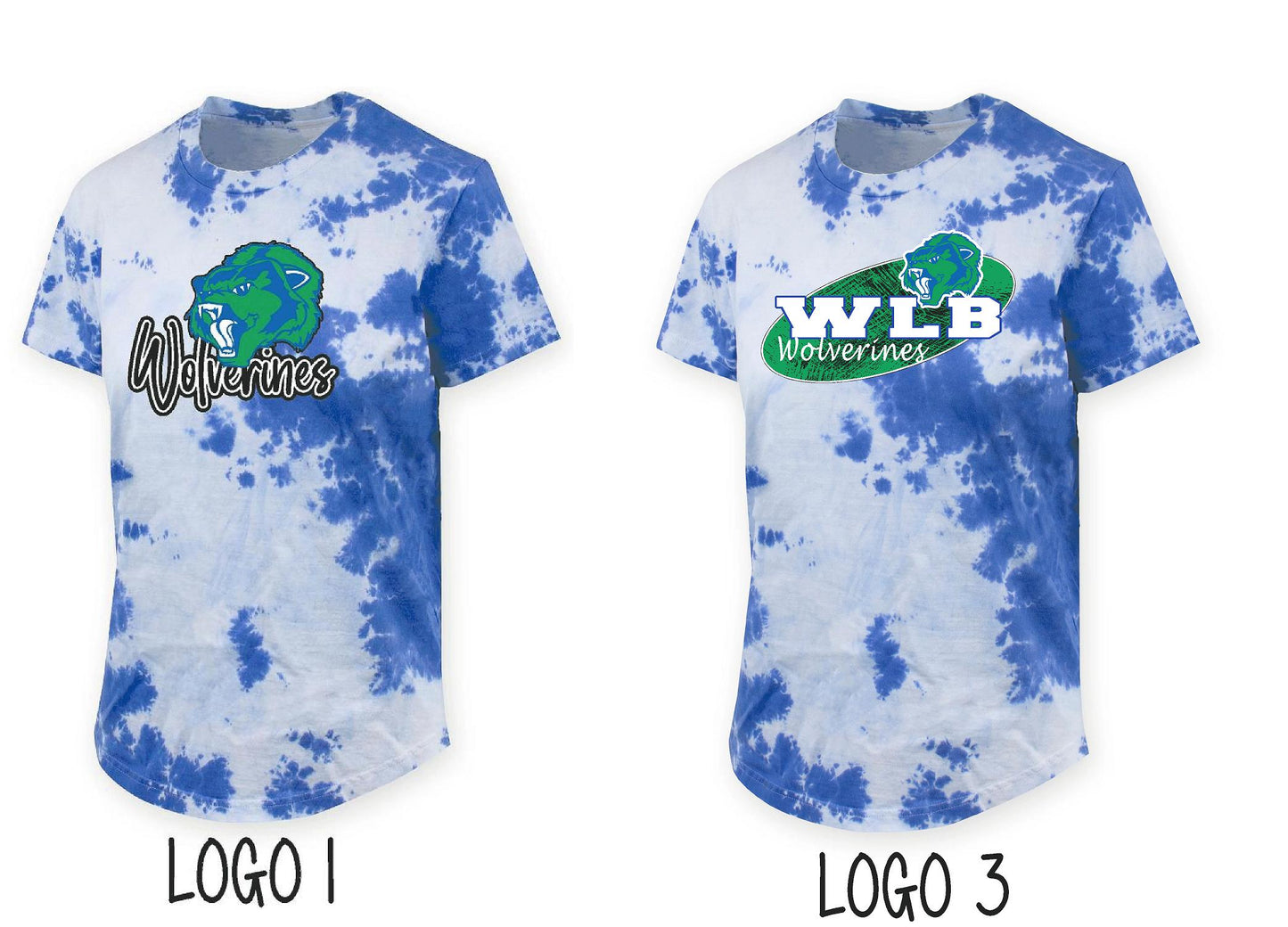 WLB SARA WOMENS TIE DYE T-SHIRT