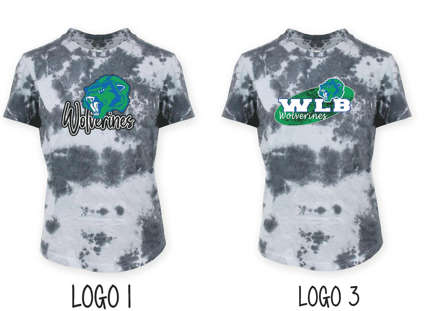 WLB SARA WOMENS TIE DYE T-SHIRT