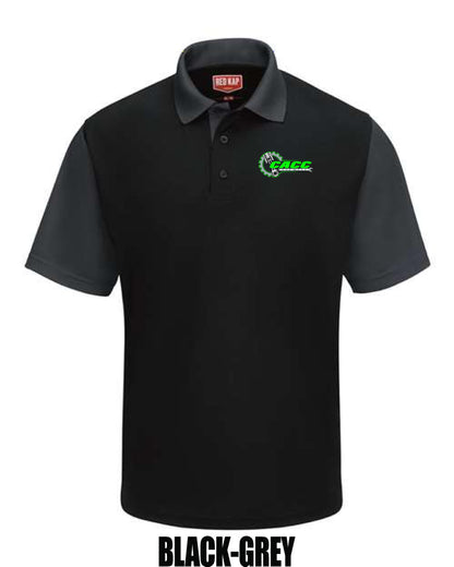 CACC AUTO TECH Red Kap Men's Performance Knit Color-Block Polo (E.SK56)