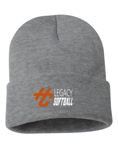 Hitting Center Legacy Softball Sportsman - Solid 12" Cuffed Beanie - (E.SP12)