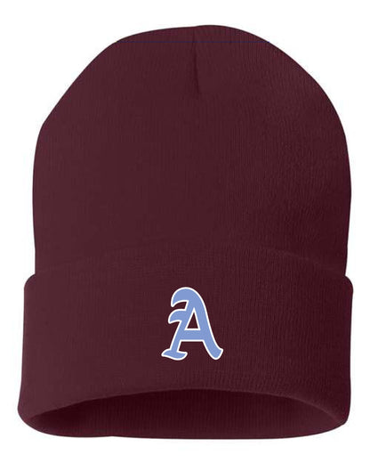 Arsenal Baseball Sportsman - Solid 12" Cuffed Beanie - (E.SP12)