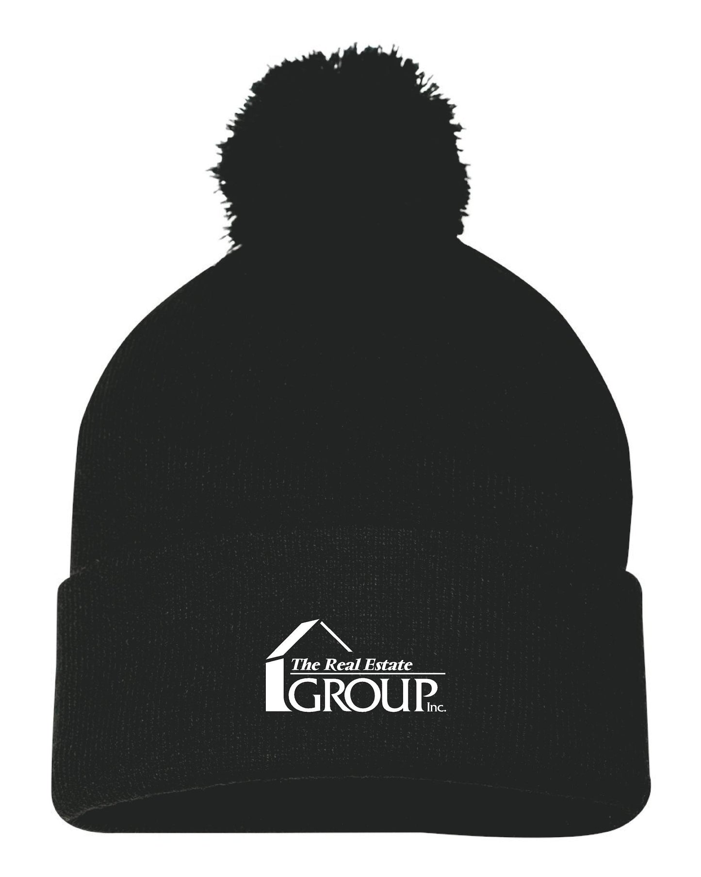 The Real Estate Group Sportsman - Pom-Pom 12" Knit Beanie - (E.SP15)