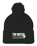 TOP NOTCH VOLLEYBALL Sportsman - Pom-Pom 12" Knit Beanie - (E.SP15)