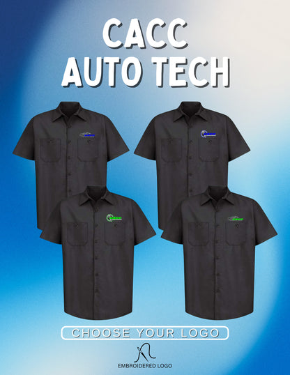 CACC AUTO TECH INDUSTRIAL SHORT SLEEVE WORK SHIRT (E.SP24)
