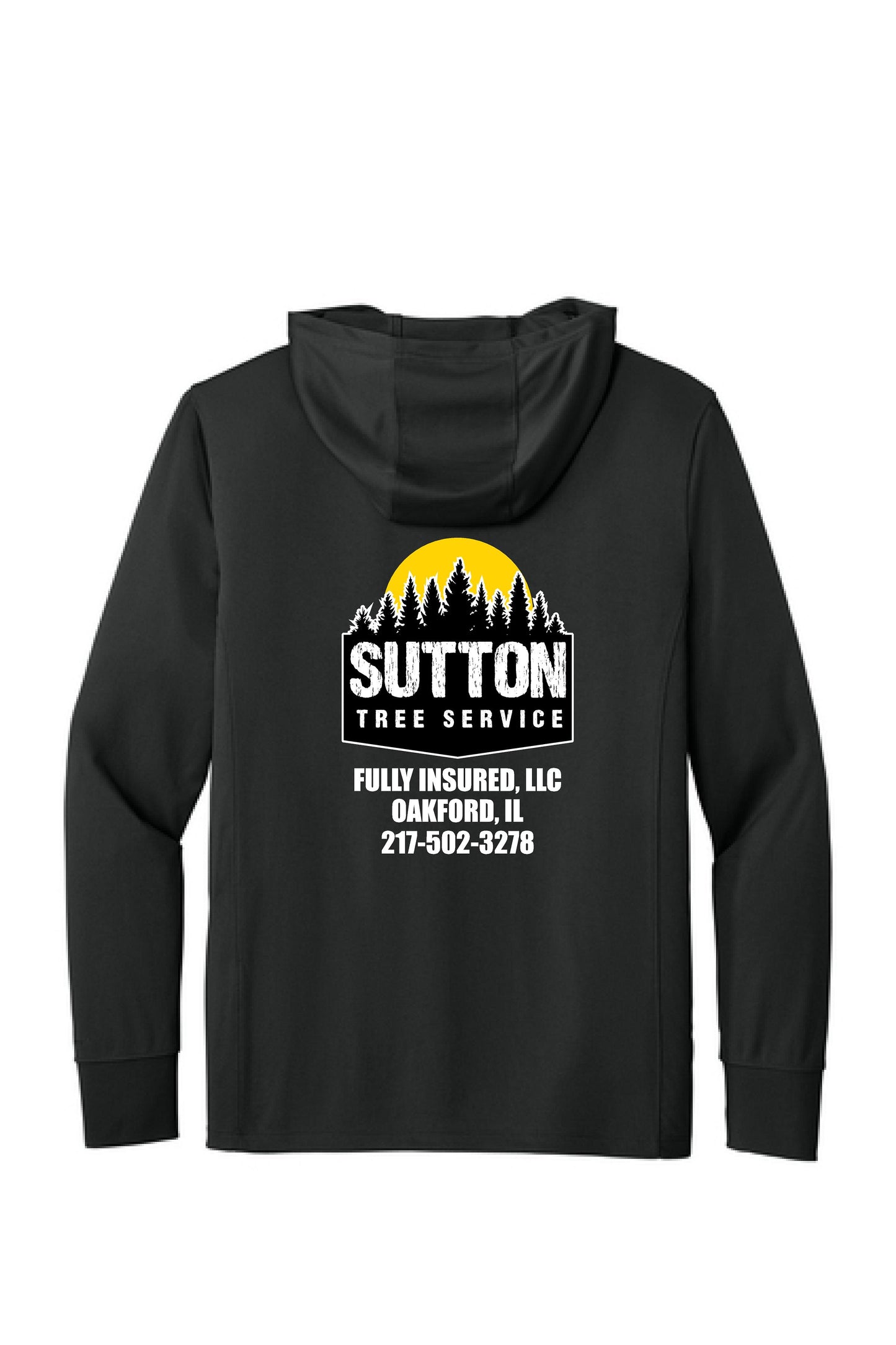 Sutton Tree Service Carhartt Force® Sun Defender™ Long Sleeve Hooded T-Shirt (P.CT106923)