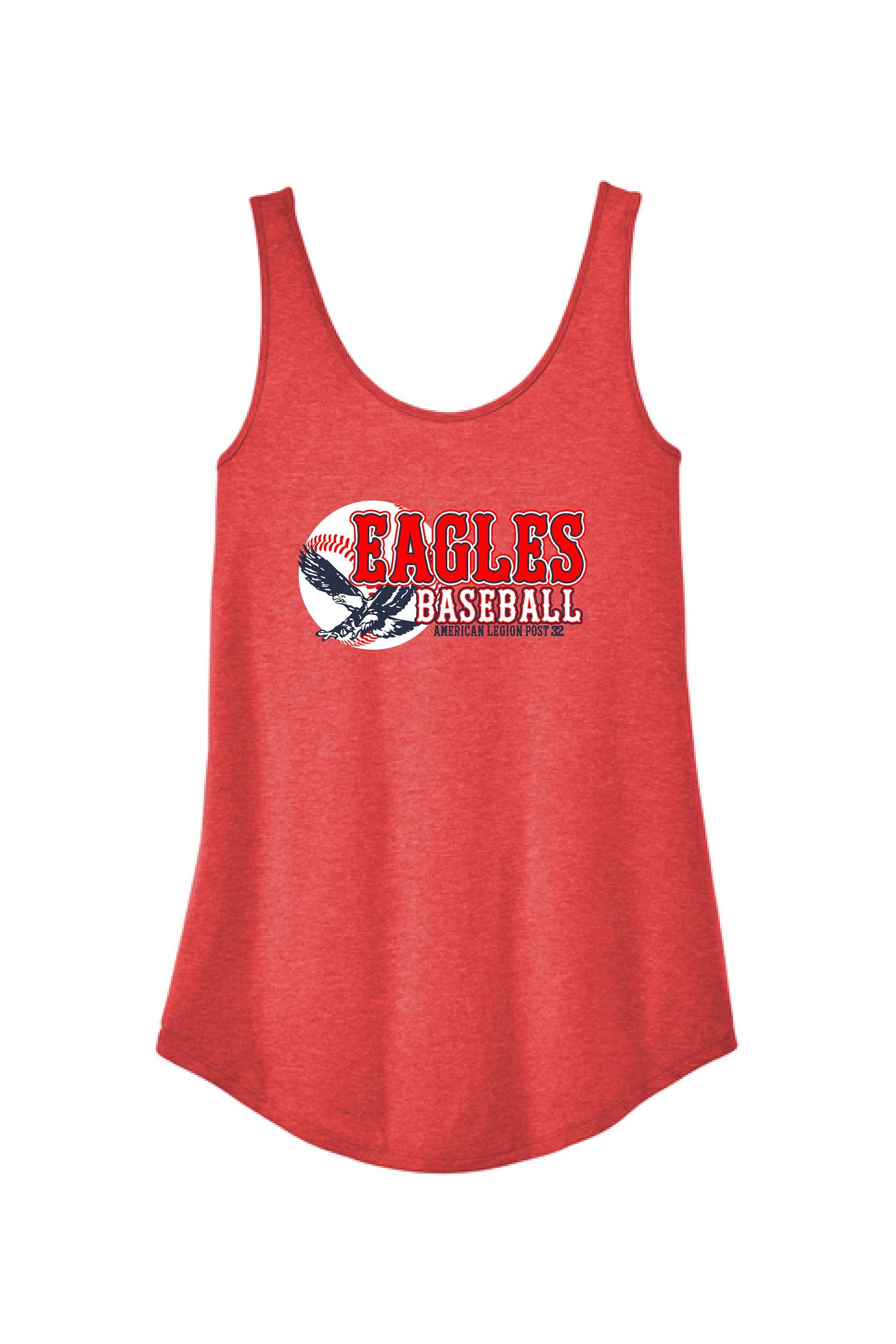 American Legion Post 32 Baseball District® Women’s Perfect Tri® Relaxed Tank (P. DT151)