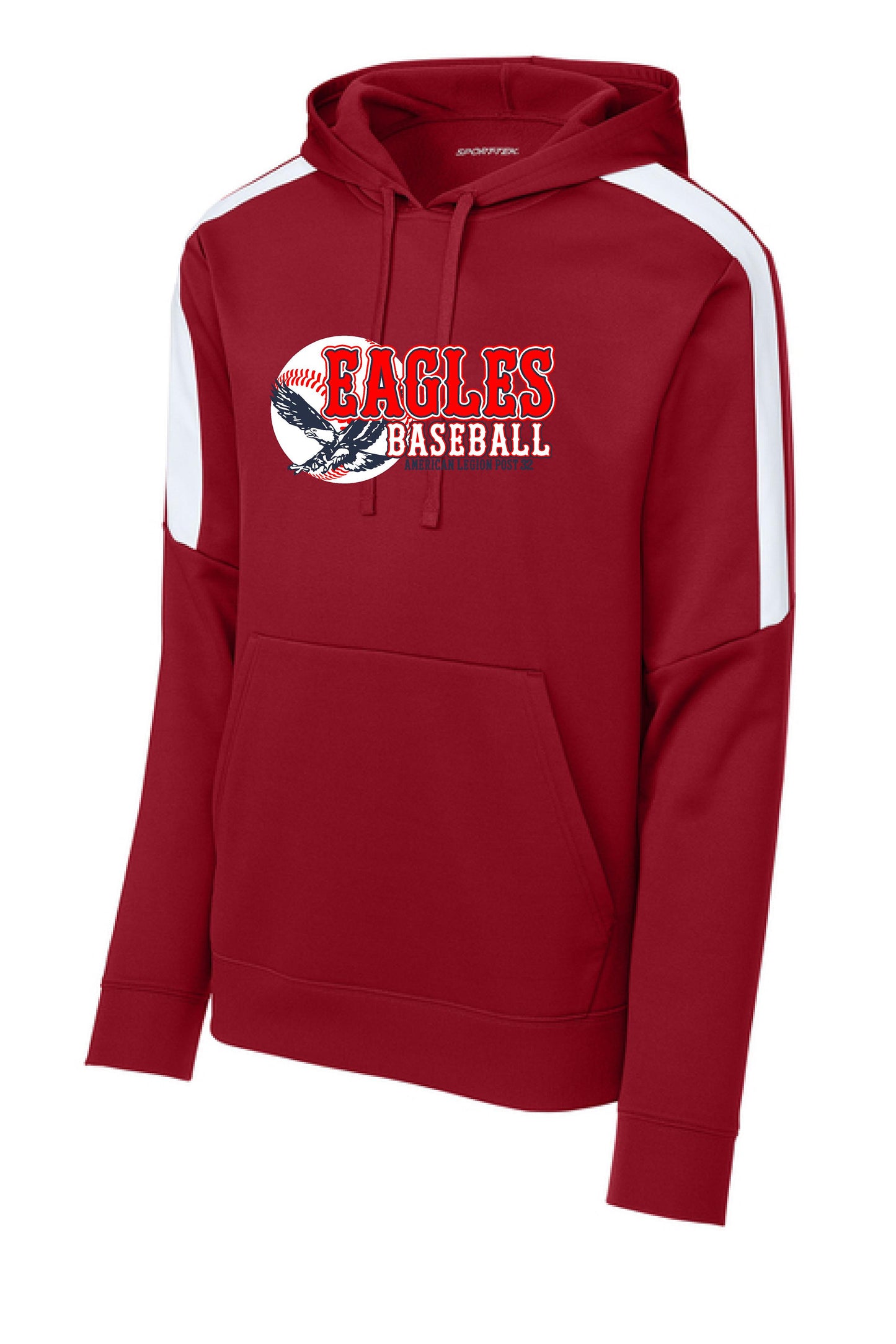 American Legion Post 32 Baseball Sport-Tek® Sport-Wick® Fleece United Pullover Hoodie (P.ST255/YST255)
