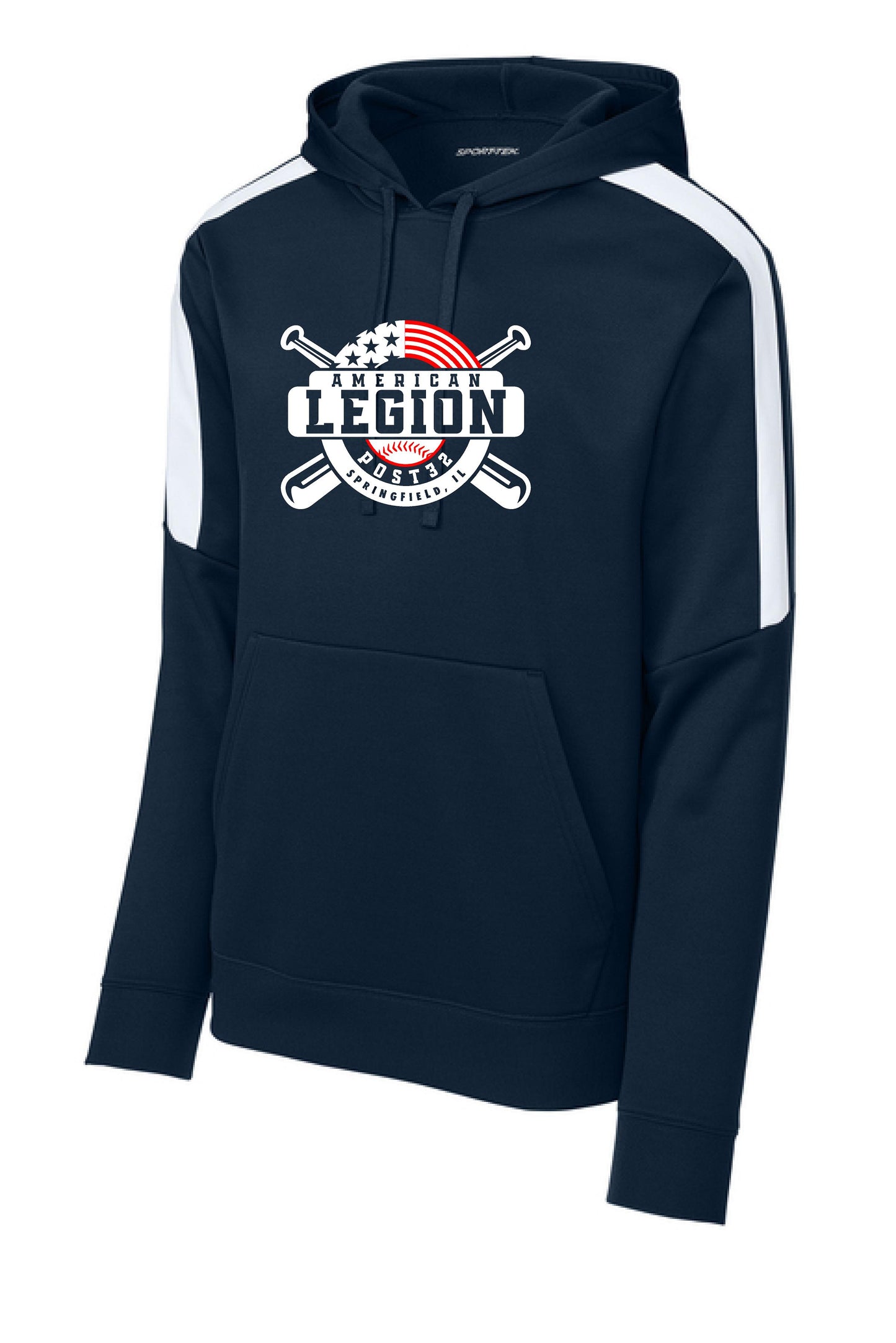 American Legion Post 32 Baseball Sport-Tek® Sport-Wick® Fleece United Pullover Hoodie (P.ST255/YST255)