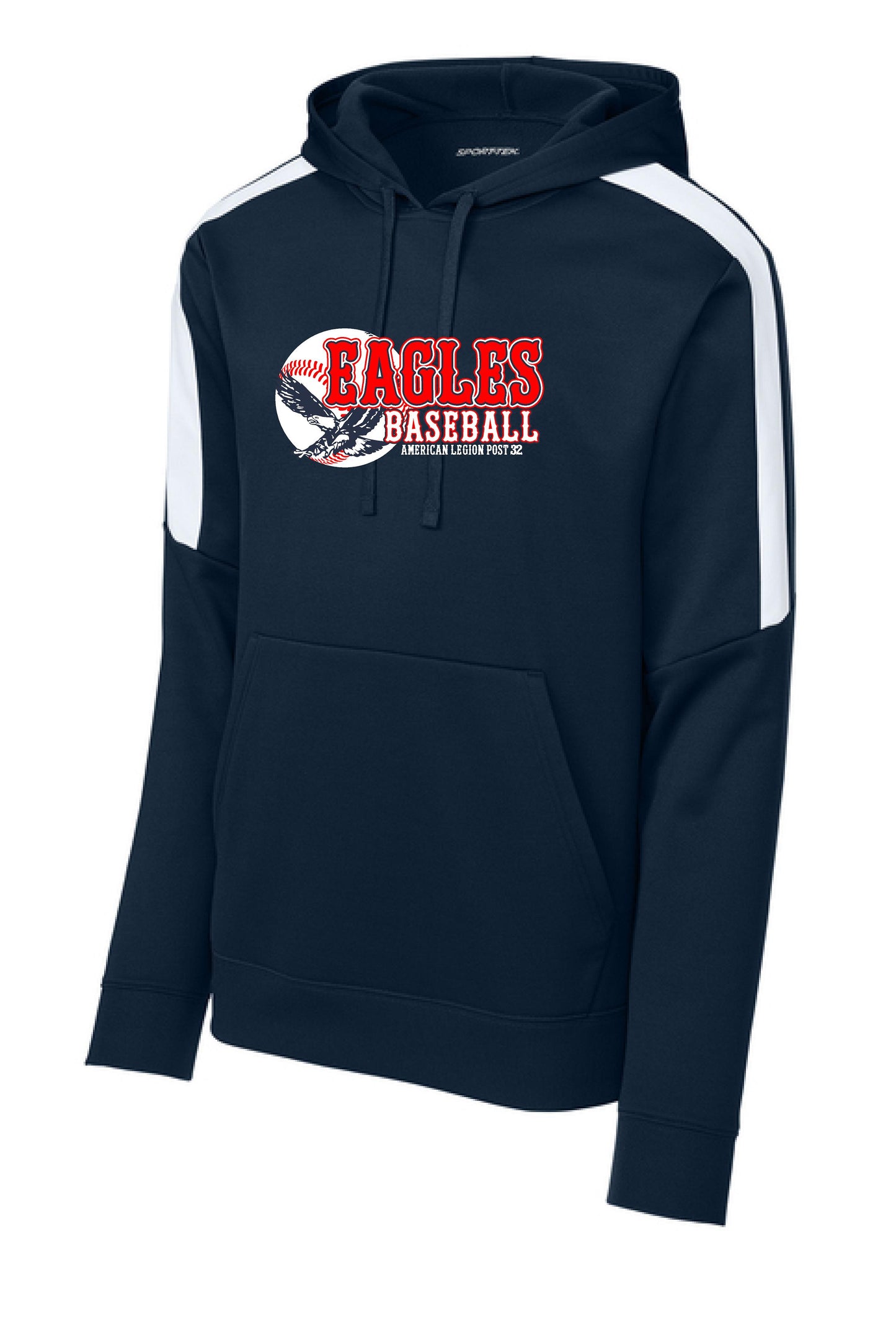 American Legion Post 32 Baseball Sport-Tek® Sport-Wick® Fleece United Pullover Hoodie (P.ST255/YST255)