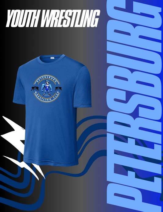 Petersburg Youth Wrestling Unisex Dri-Fit T-Shirt (P.ST350/YST350)