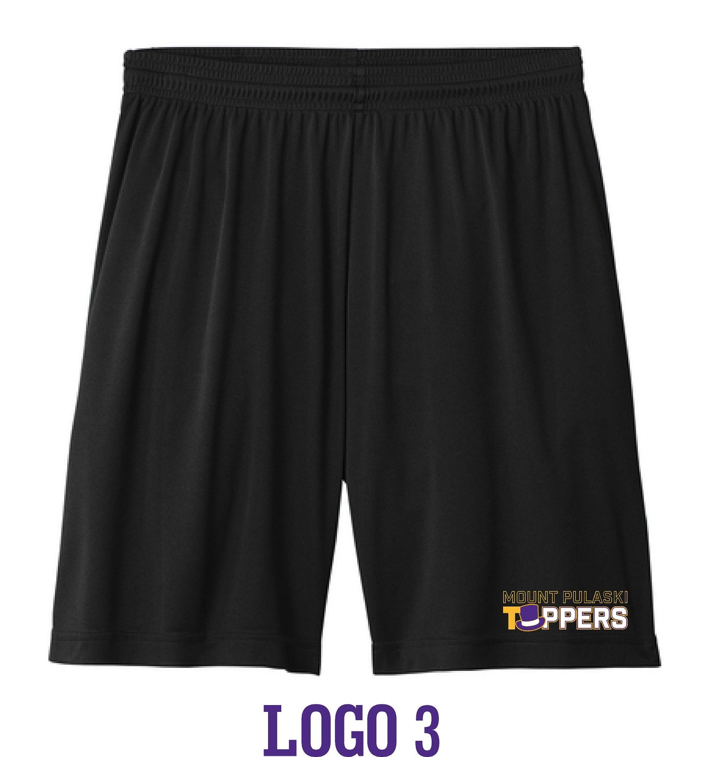 Mount Pulaski Toppers Sport-Tek® PosiCharge® Competitor™ 7” Pocketed Short (P.ST349P/YST349P)
