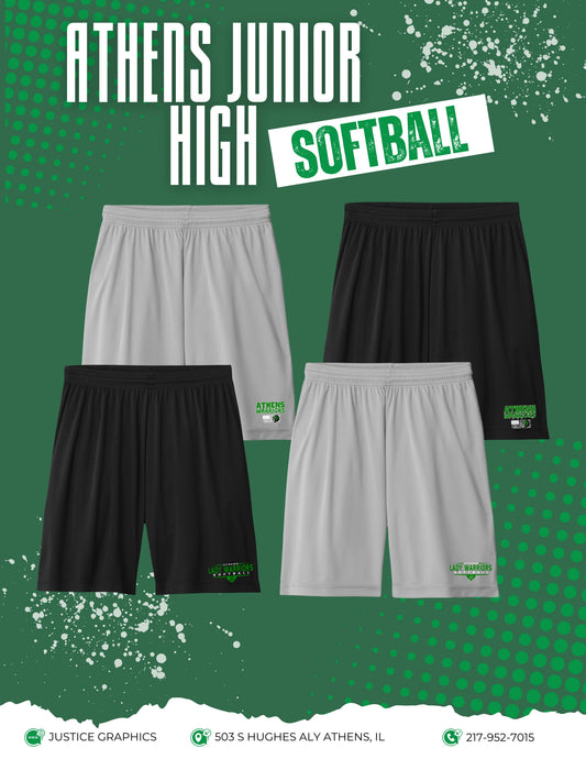 ATHENS JUNIOR HIGH SOFTBALL Sport-Tek® PosiCharge® Competitor™ 7" Short (P.ST349)