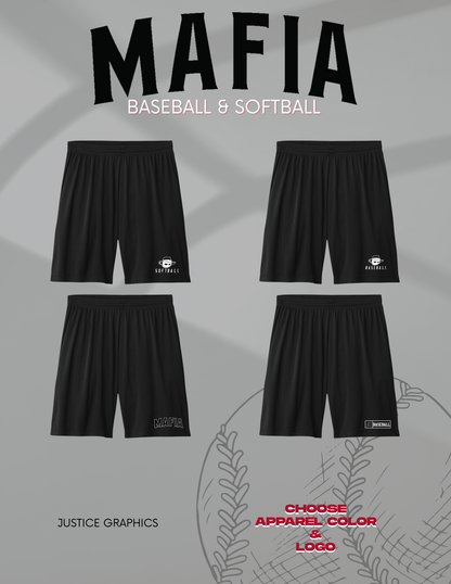 MAFIA BASEBALL/SOFTBALL Sport-Tek® PosiCharge® Competitor™ 7" Short (P.ST349)