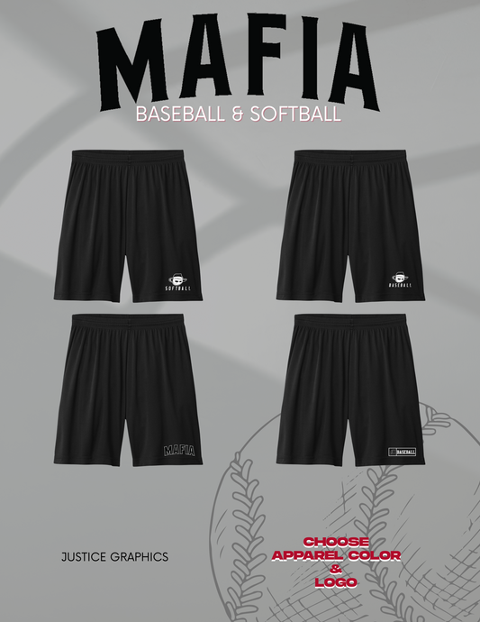 MAFIA BASEBALL/SOFTBALL Sport-Tek® PosiCharge® Competitor™ 7" Short (P.ST349)