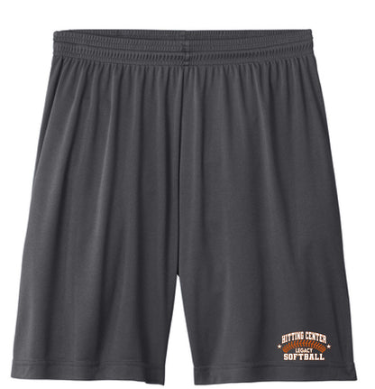 Hitting Center Legacy Softball Sport-Tek® PosiCharge® Competitor™ 7" Short (P.ST349)