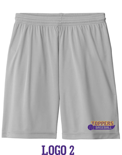 Mount Pulaski Toppers Sport-Tek® PosiCharge® Competitor™ 7” Pocketed Short (P.ST349P/YST349P)