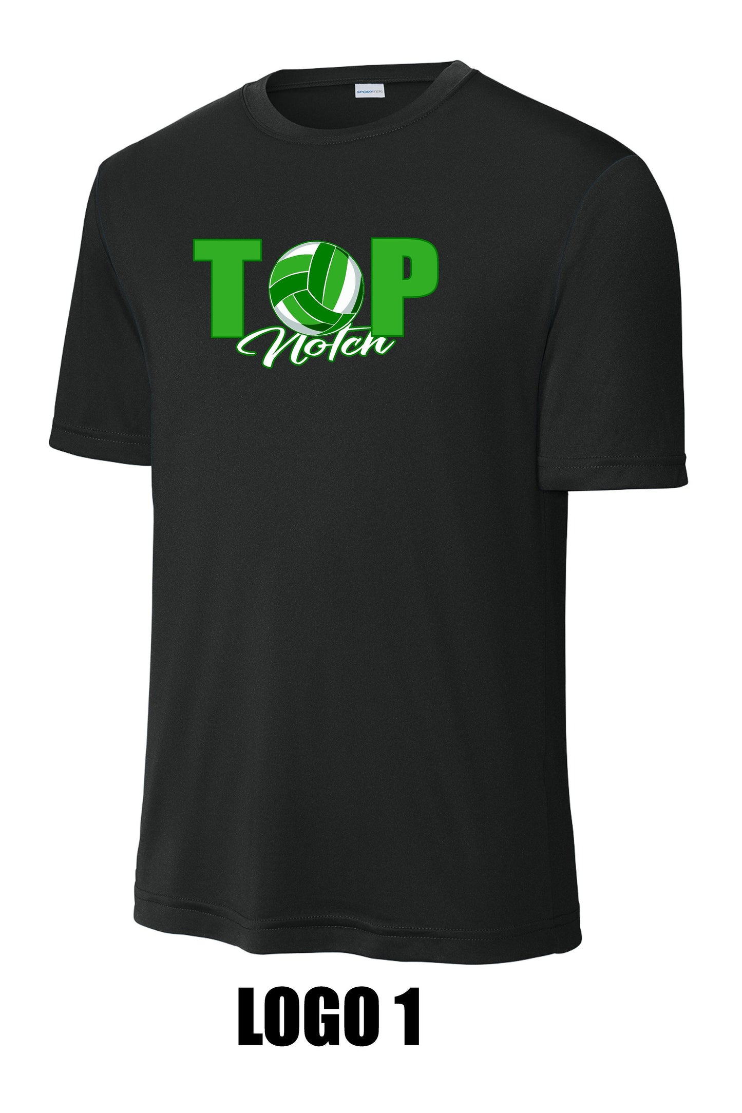 TOP NOTCH VOLLEYBALL UNISEX PERFORMANCE SHORT SLEEVE TEE (P.ST350)