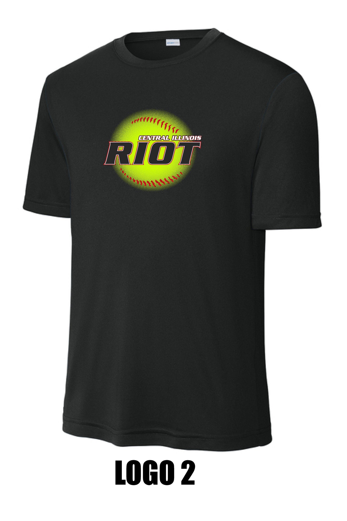 RIOT SOFTBALL UNISEX PERFORMANCE SHORT SLEEVE TEE (ST350)