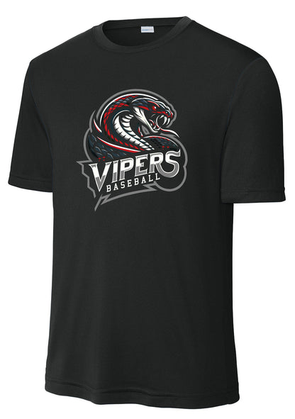 VIPERS BASEBALL Unisex Dri-Fit T-Shirt (P.ST350/YST350)