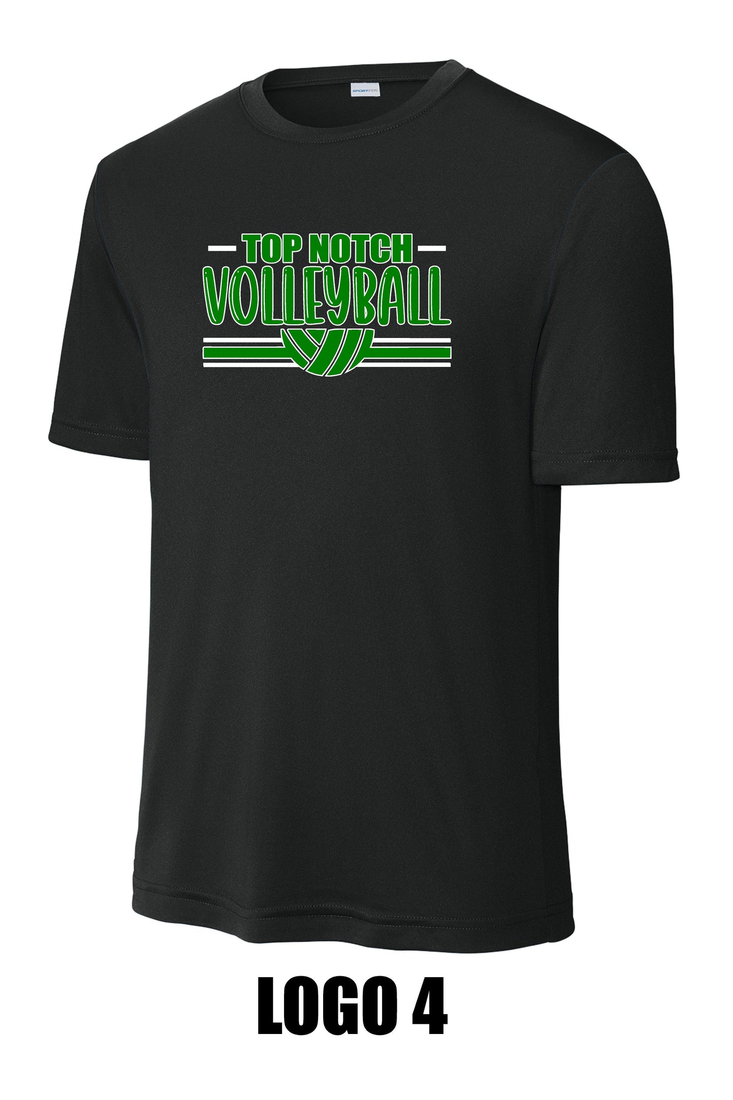 TOP NOTCH VOLLEYBALL UNISEX PERFORMANCE SHORT SLEEVE TEE (P.ST350)