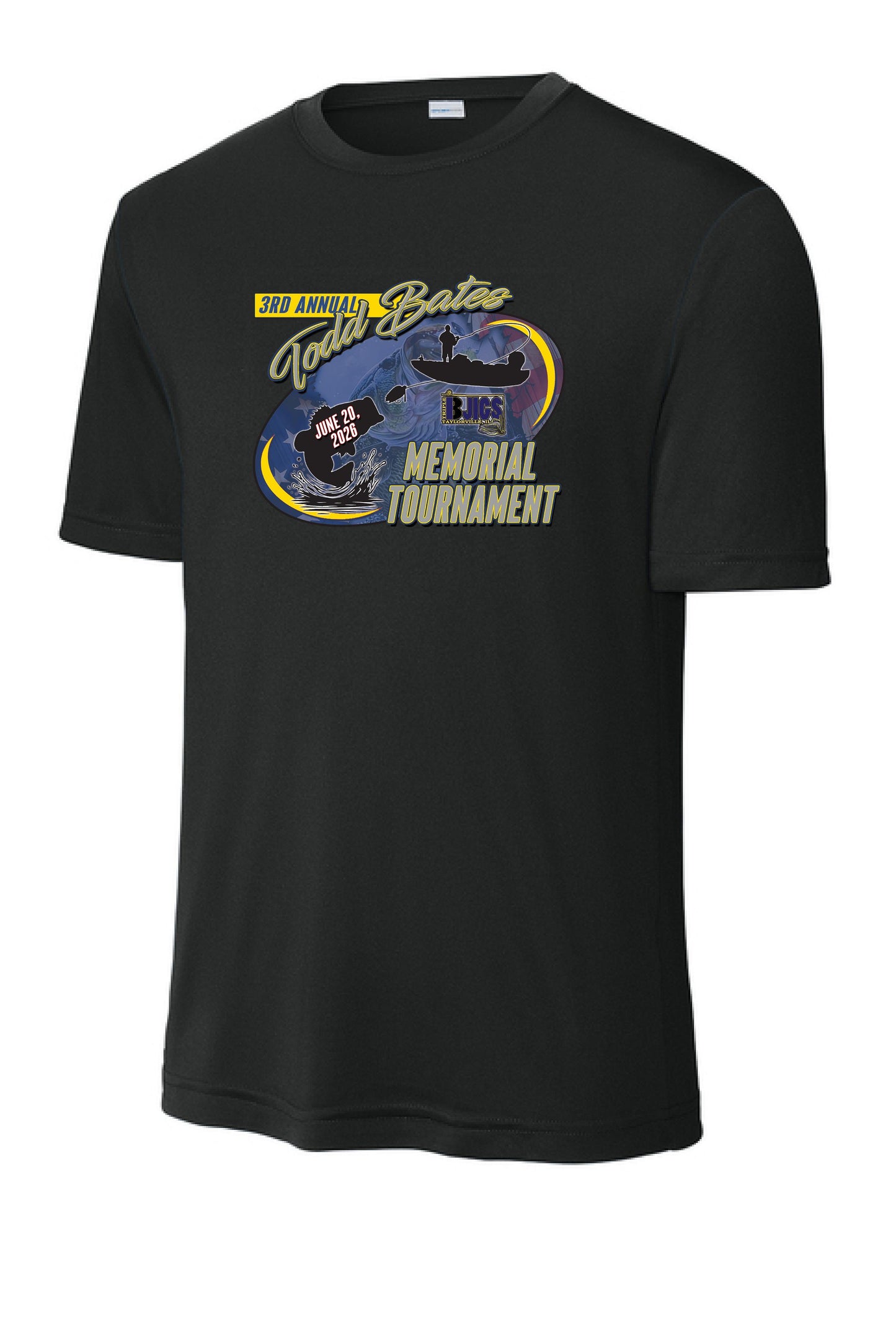 3rd Annual Todd Bates Memorial Tournament Sport-Tek Unisex Dri-Fit T-Shirt (P.ST350/YST350)