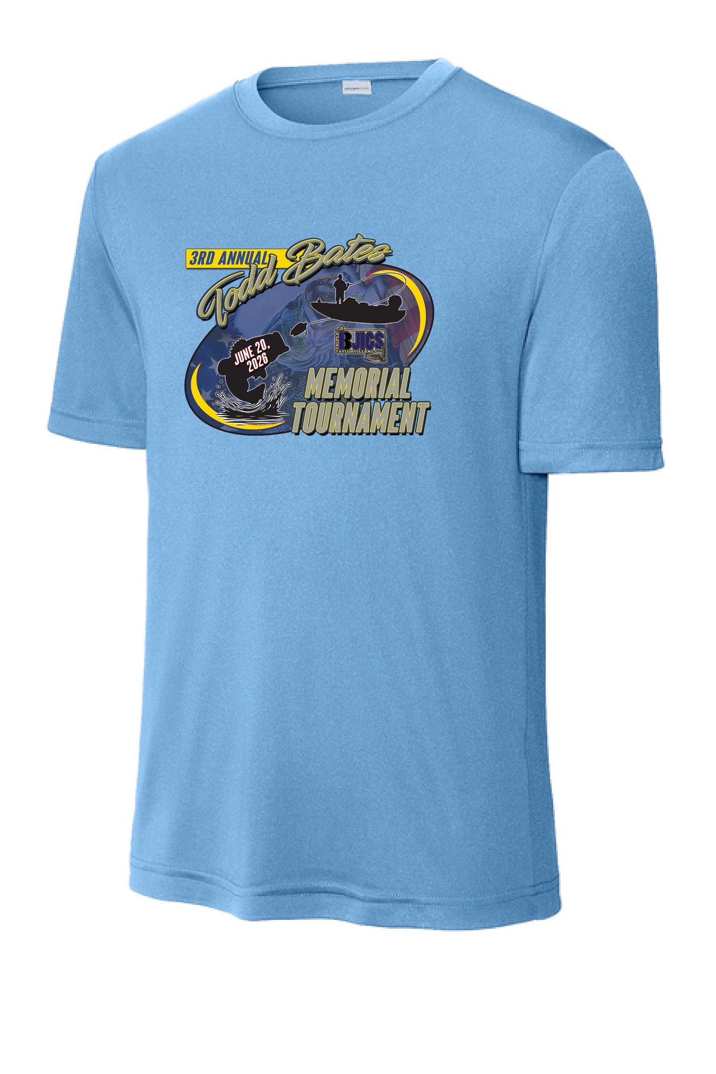 3rd Annual Todd Bates Memorial Tournament Sport-Tek Unisex Dri-Fit T-Shirt (P.ST350/YST350)
