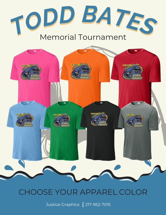 3rd Annual Todd Bates Memorial Tournament Sport-Tek Unisex Dri-Fit T-Shirt (P.ST350/YST350)