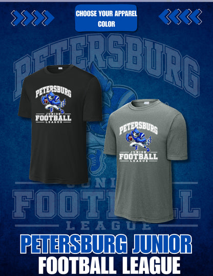 Petersburg Junior Football League Sport-Tek Unisex Dri-Fit T-Shirt (P.ST350/YST350)
