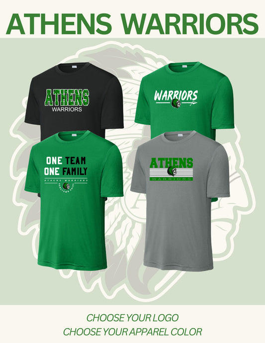 ATHENS BOOSTERS Unisex Dri-Fit T-Shirt (P.ST350)