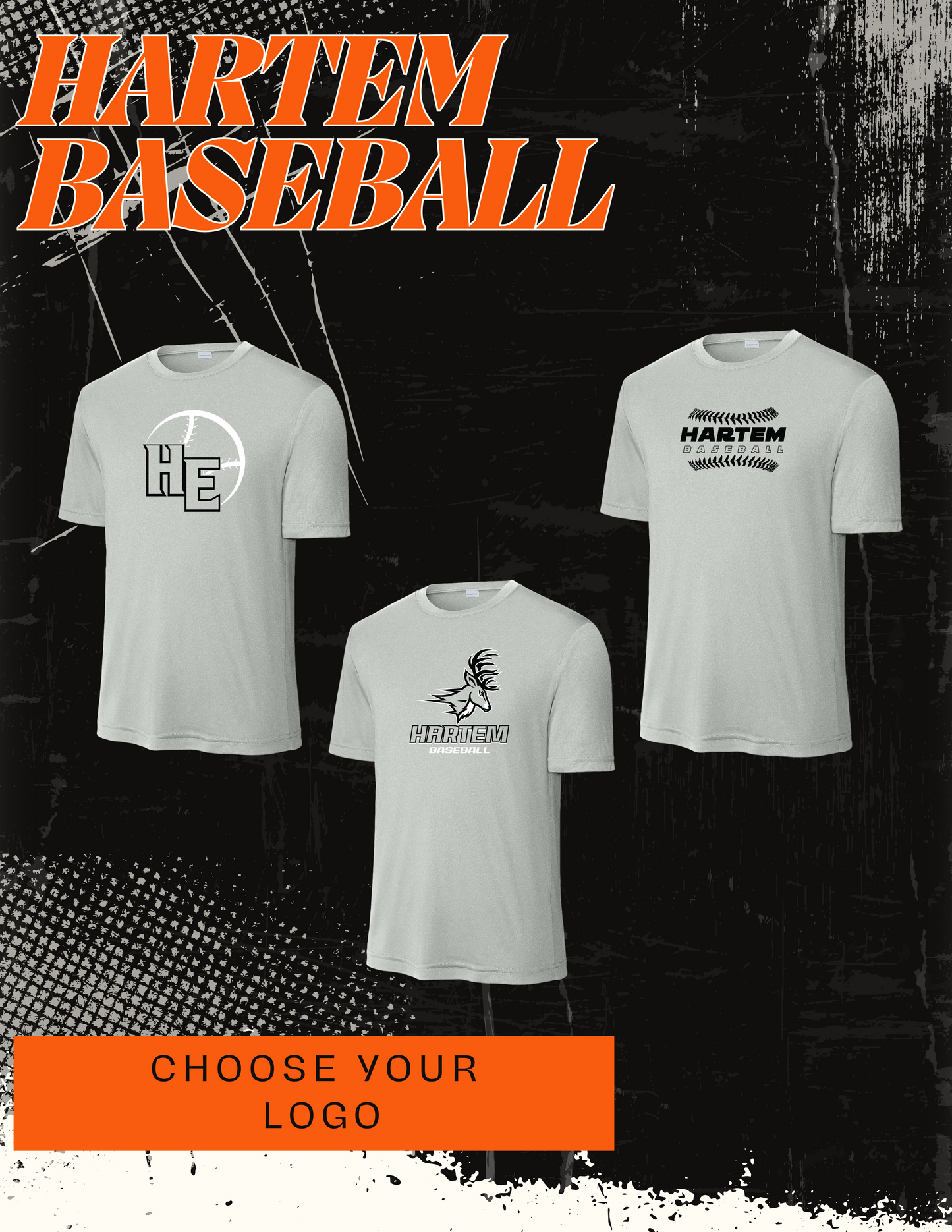 Hartem Baseball Unisex Dri-Fit T-Shirt (P.ST350)