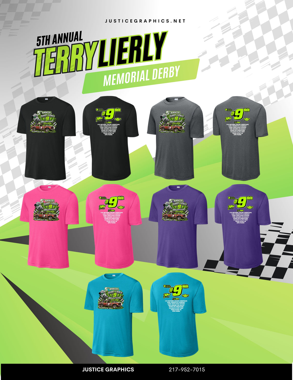 5TH ANNUAL TERRY LIERLY DEMO Unisex Dri-Fit T-Shirt (P.ST350)