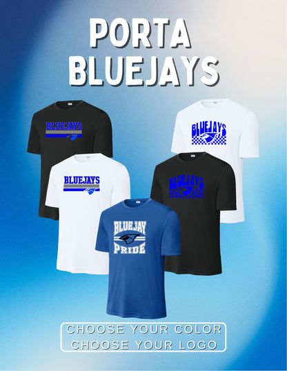 PORTA BLUEJAYS UNISEX SPORT-TEK® COMPETITOR TSHIRT (P.ST350)