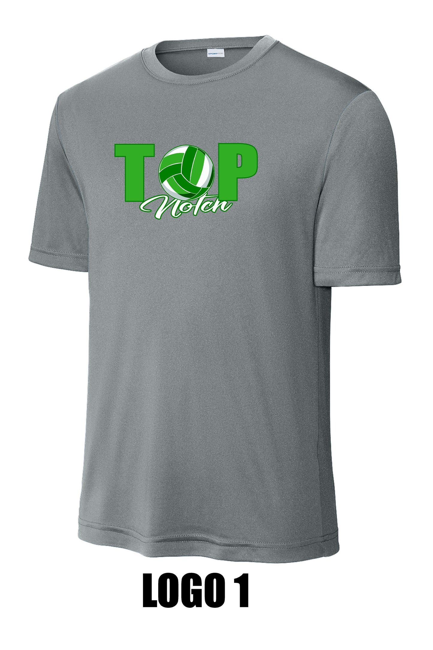 TOP NOTCH VOLLEYBALL UNISEX PERFORMANCE SHORT SLEEVE TEE (P.ST350)